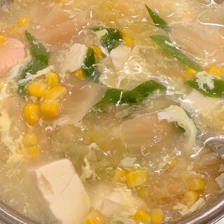 やみつき♪白菜塩漬けリメイクスープ